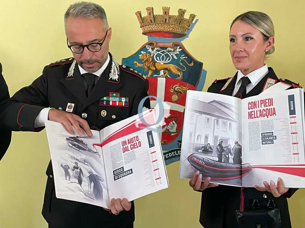 Isernia, Campobasso: Il calendario storico 2024 dell'Arma dei Carabinieri