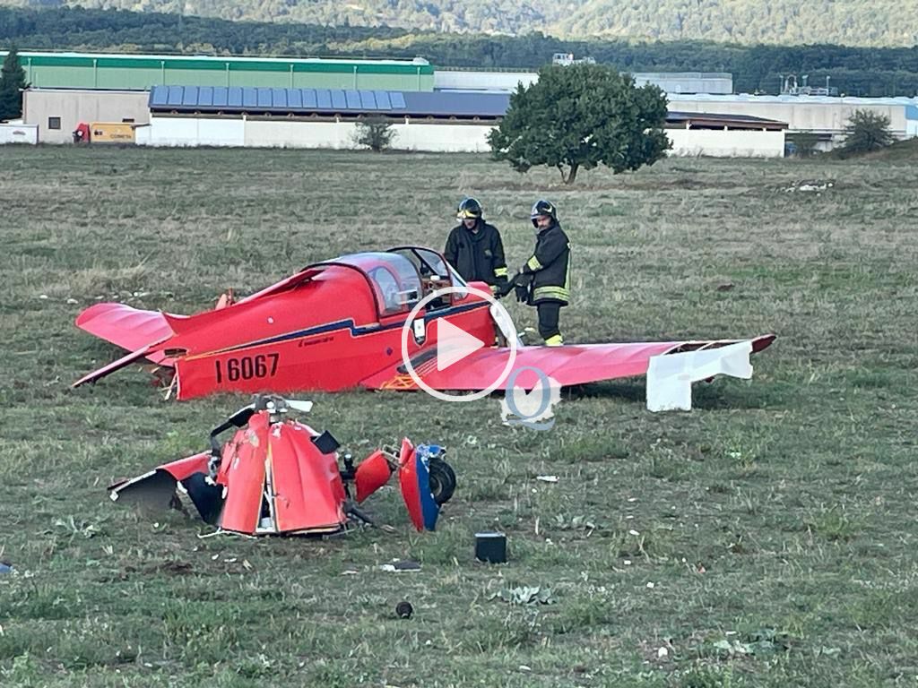 Aereo ultraleggero precipita a Campochiaro, miracolato il pilota ma non ...